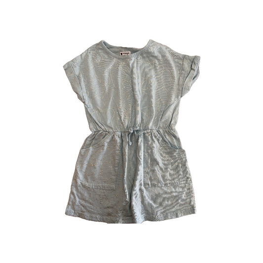 Cotton:on Kids Girls Light Blue Dress Size: 3T Light Blue