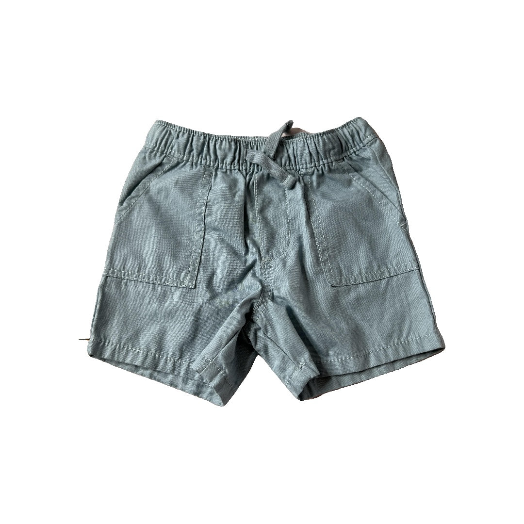 OshKosh Unisex Light Blue Shorts Size: 18 months Light Blue