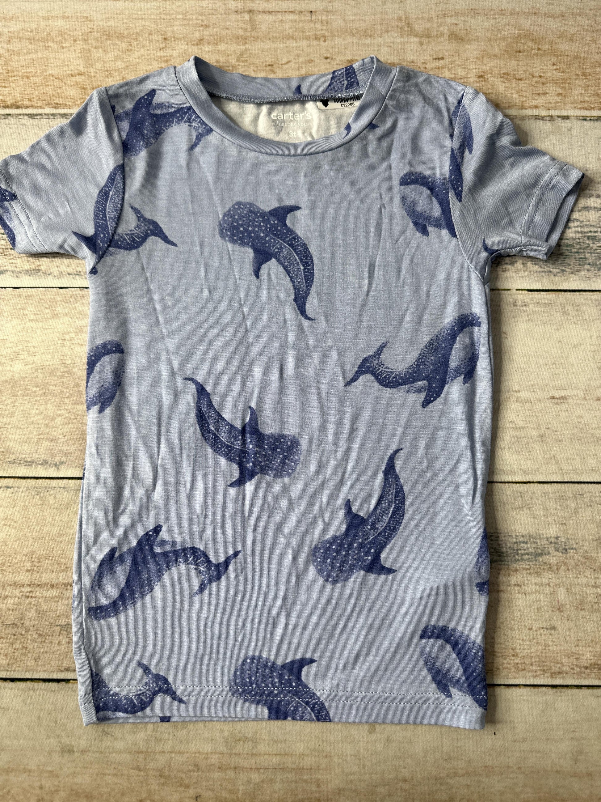 Carters Unisex Light Blue Pajamas Size: 3T Light Blue