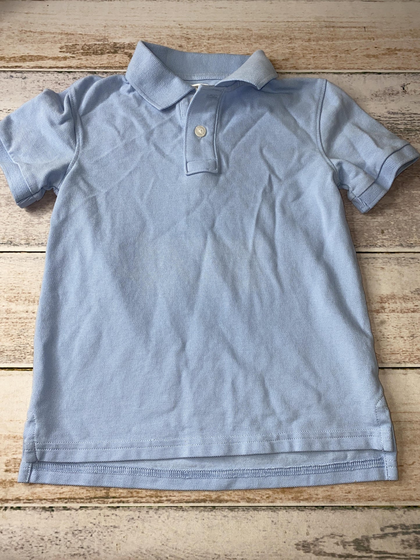 Cat & Jack Boys Light Blue Polo Shirt Size: 4-5 Years Light Blue