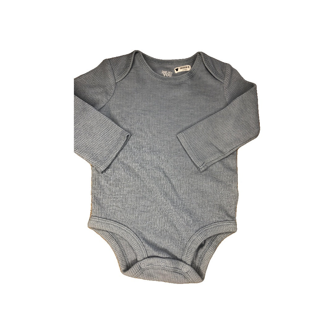 Carters Unisex Light Blue Onesie Size: 9 months Light Blue
