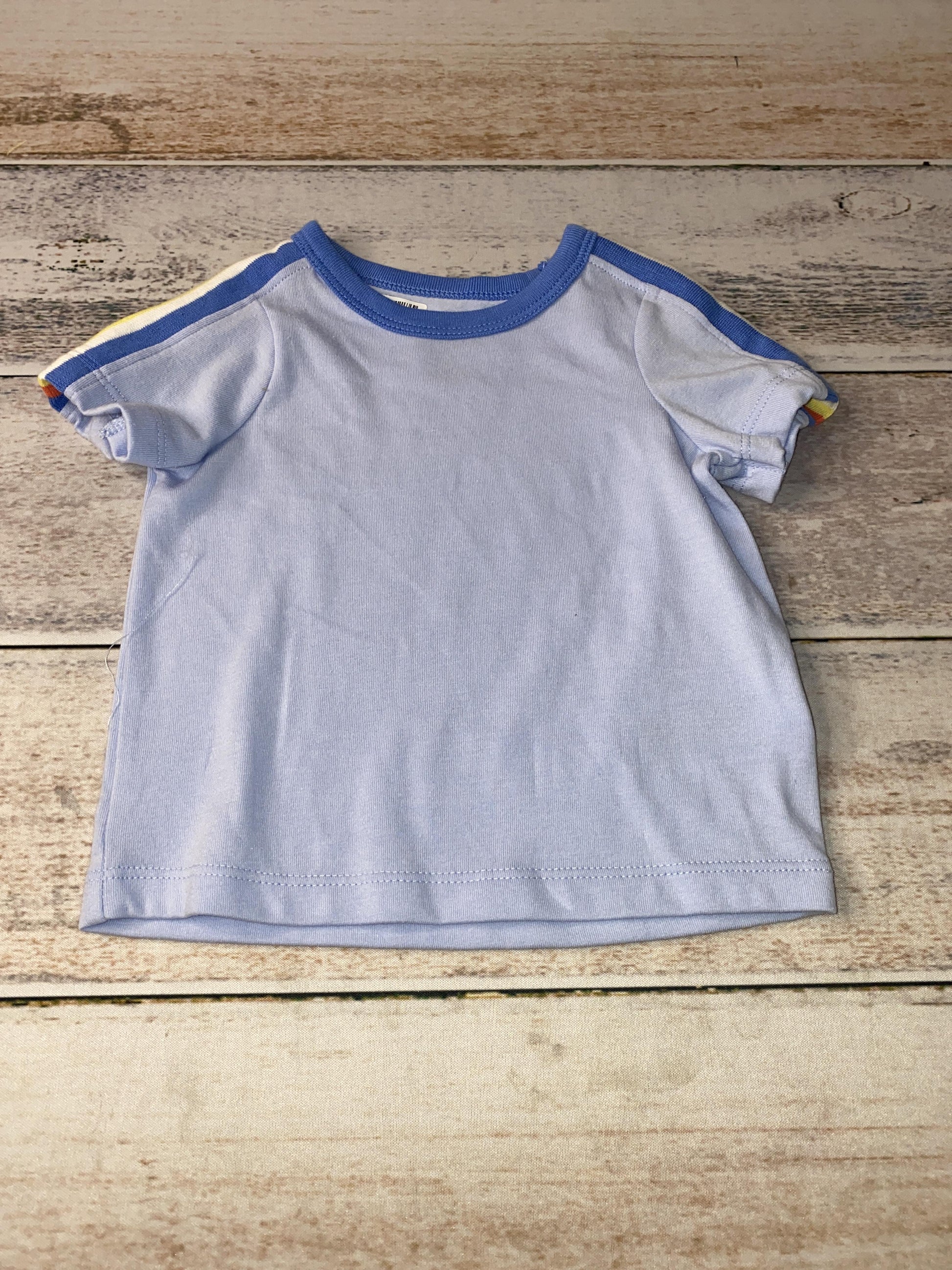 Cat & Jack Boys Light Blue T-Shirt Size: 3-6 months Light Blue