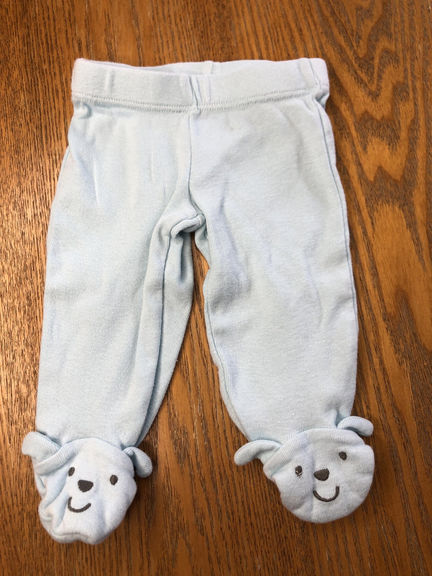 Carters Unisex Light Blue Pants Size: Newborn Light Blue