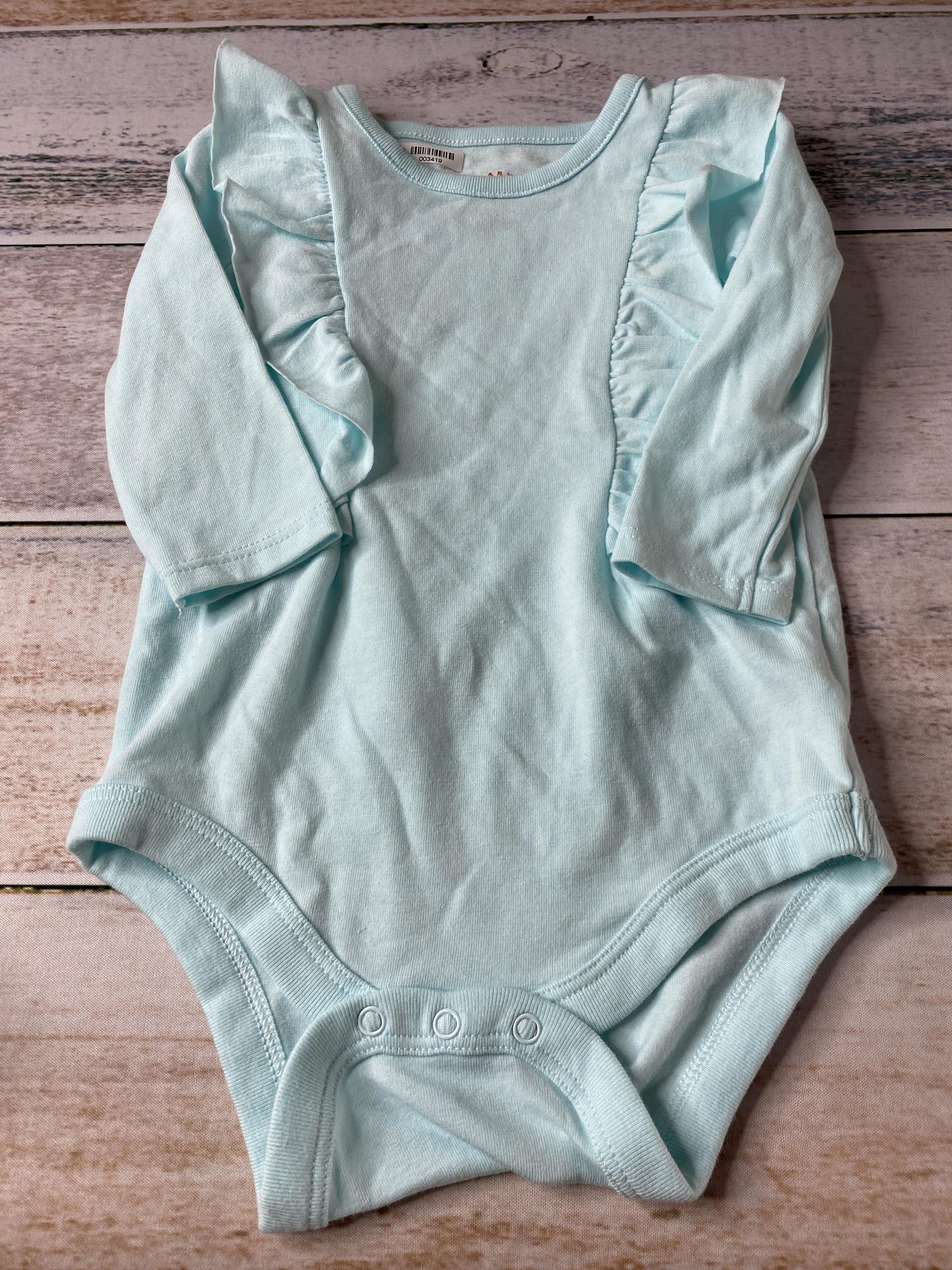 Cat & Jack Unisex Light Blue Onesie Size: 3-6 months Light Blue