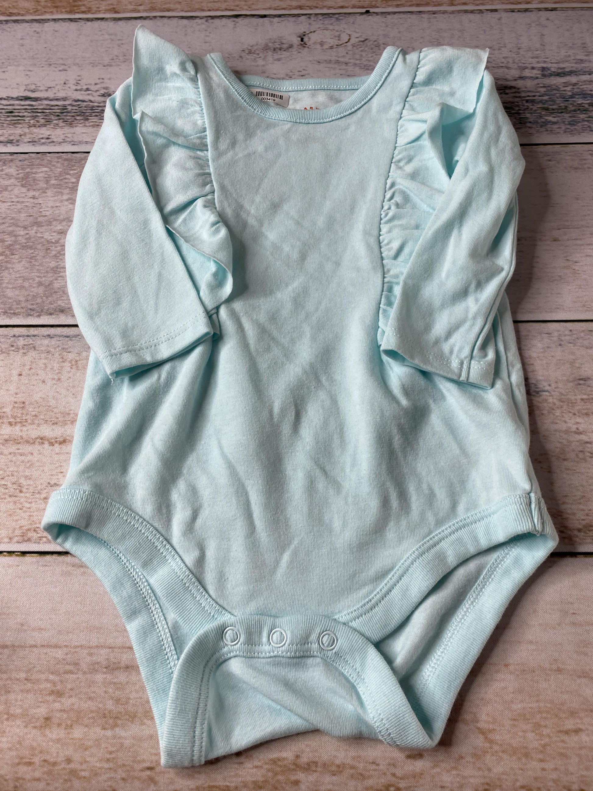 Cat & Jack Unisex Light Blue Onesie Size: 3-6 months Light Blue