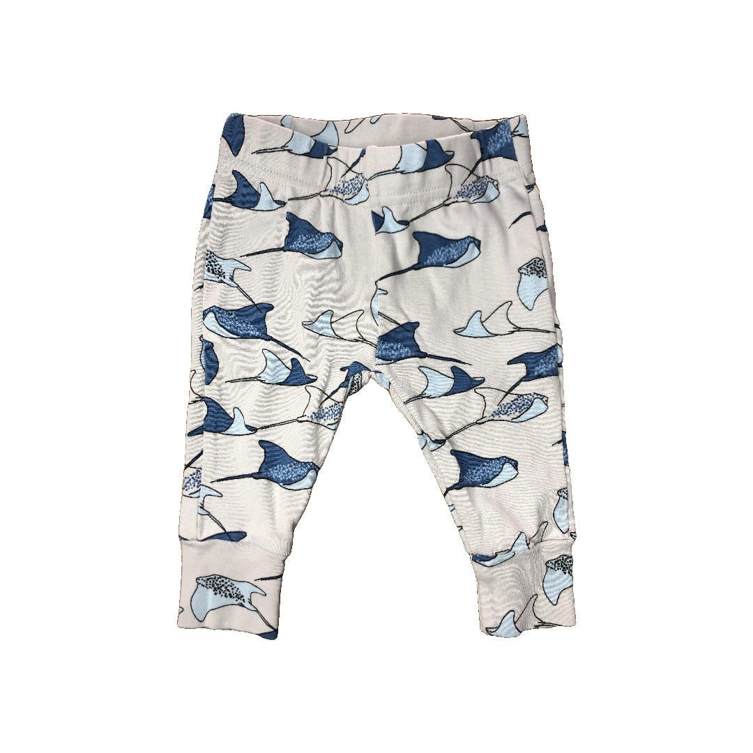 Oliver & Rain Unisex Light Blue Pajamas Size: 6 months Light Blue