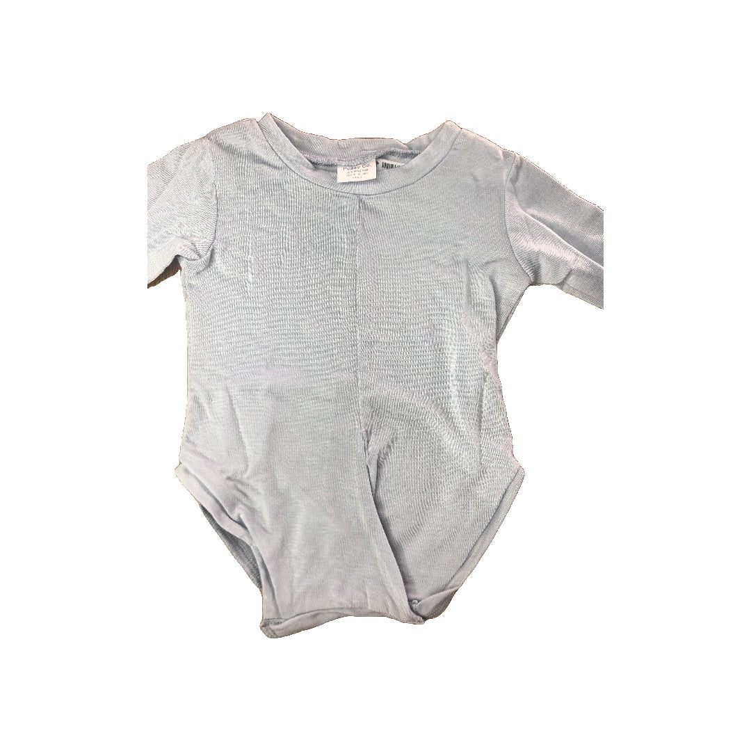 Peasy Boys Light Blue Onesie Size: 3-6 months Light Blue