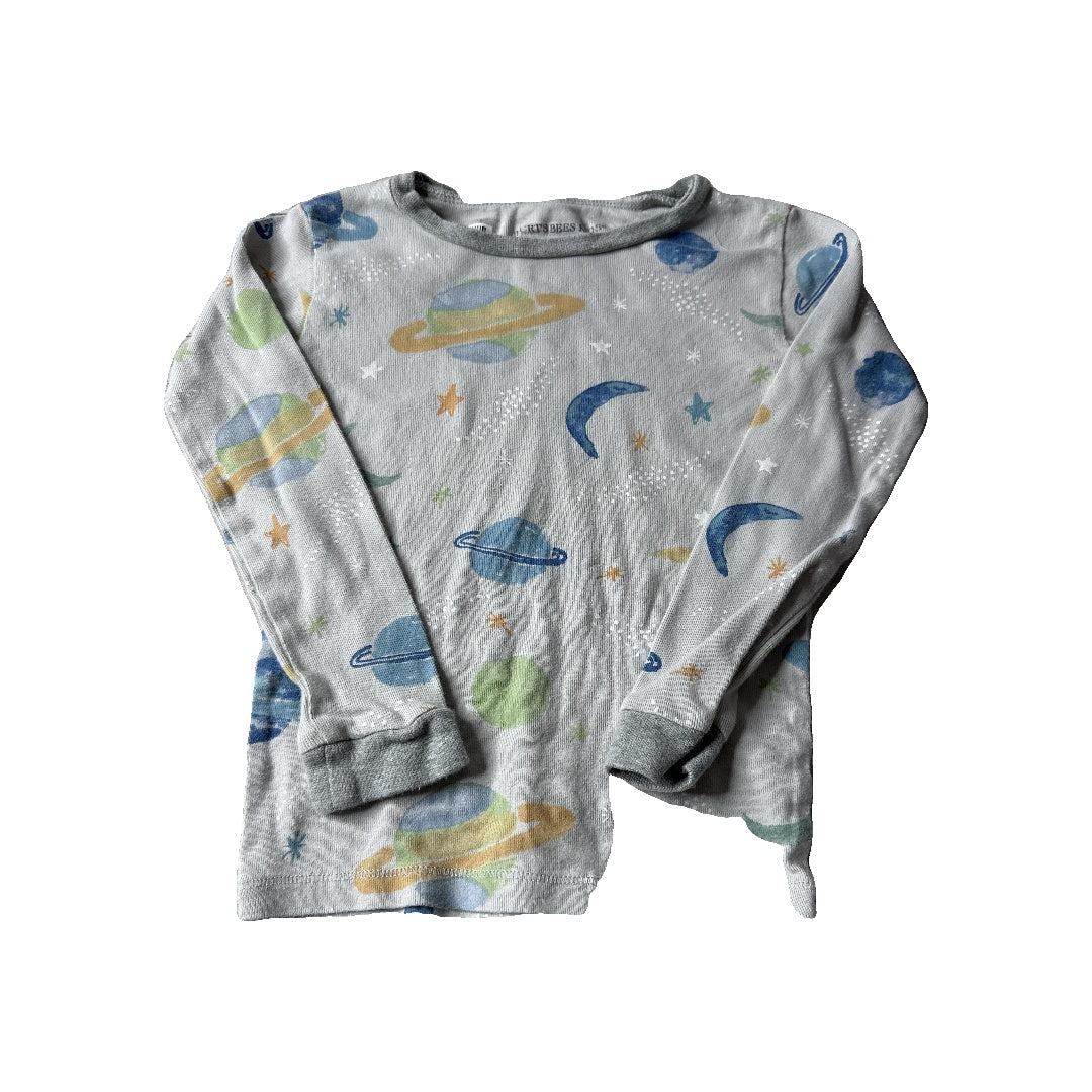 Burt's Bees Unisex Light Blue Pajamas Size: 4T Light Blue