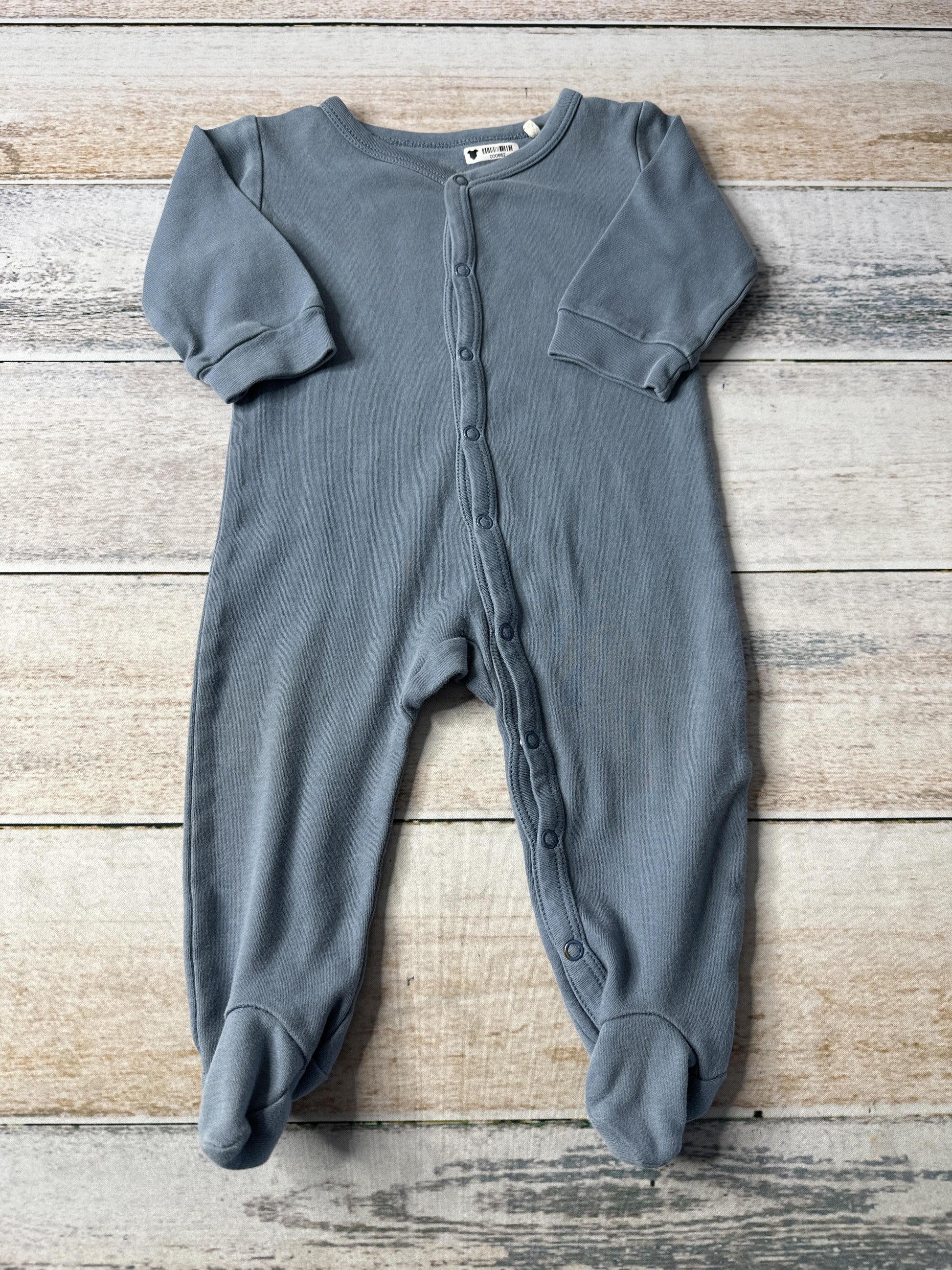 Oliver & Rain Boys Light Blue Pajamas Size: 9 months Light Blue