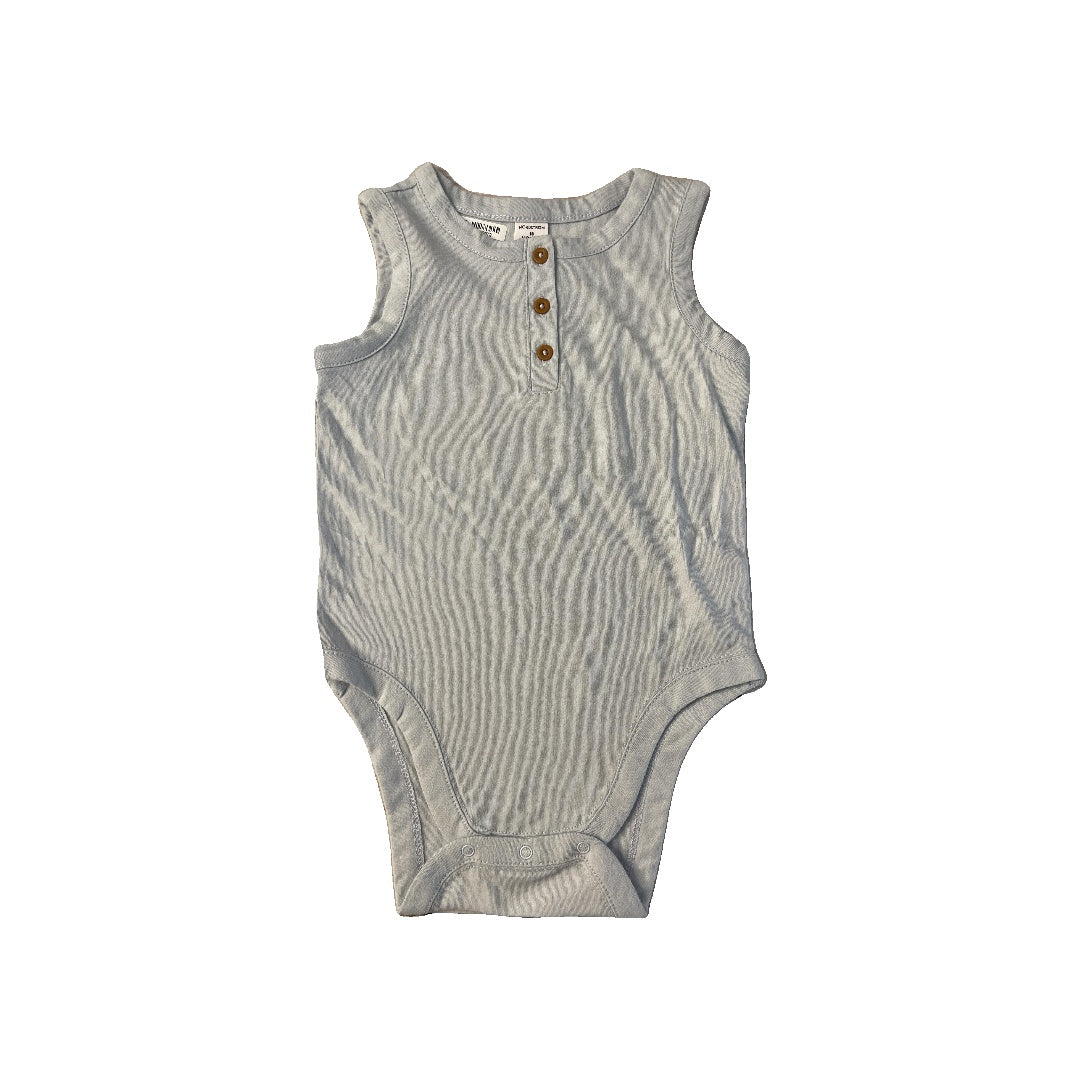 Nordstrom Unisex Light Blue Tank Top Size: 18 months Light Blue