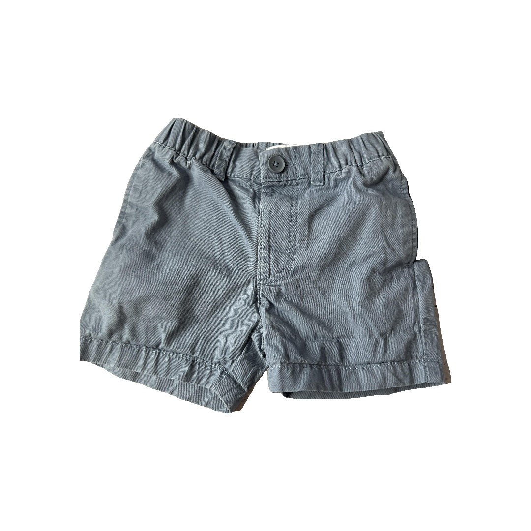 Zara Unisex Light Blue Shorts Size: 12-18 months Light Blue