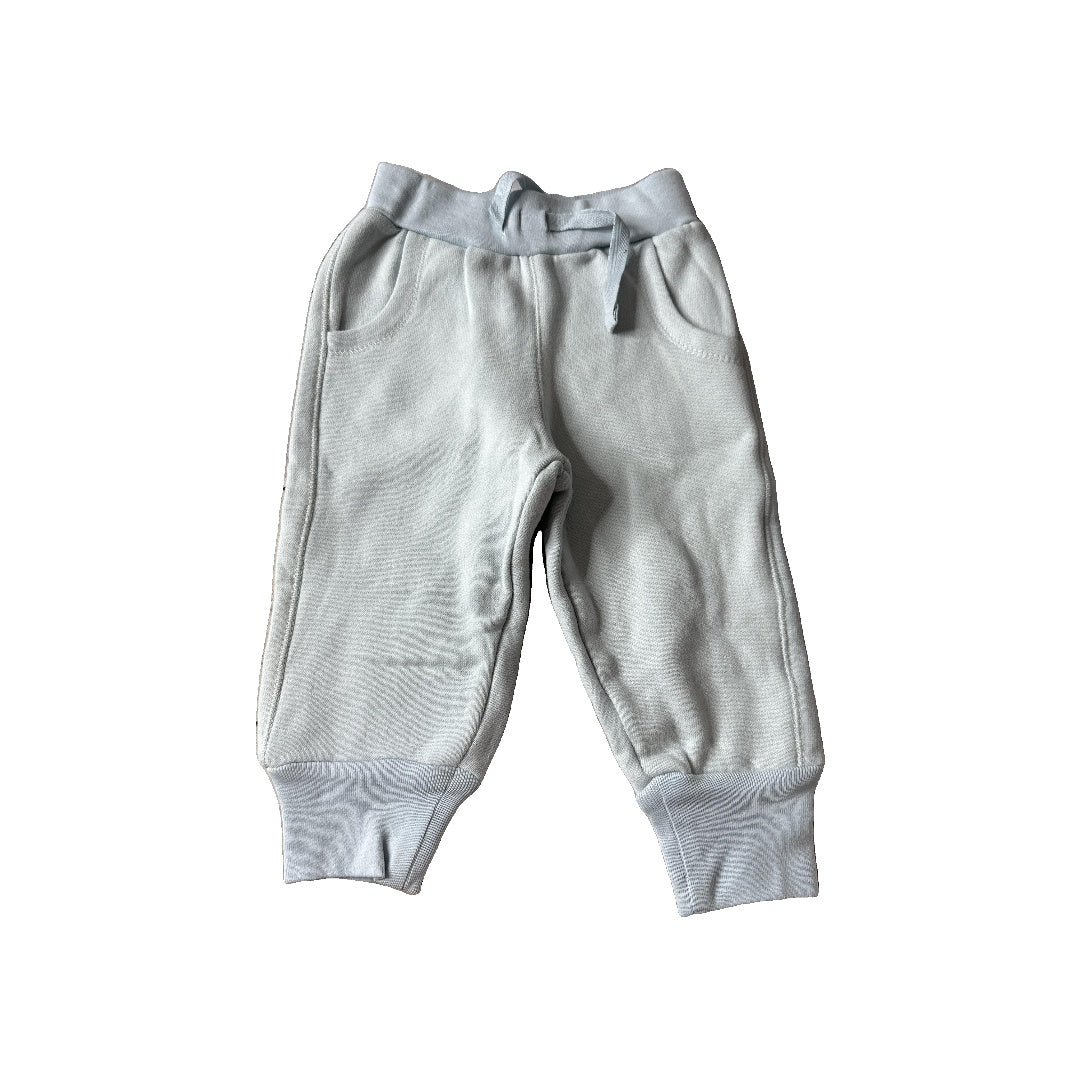 Kidential Unisex Light Blue Pants Size: 9-12 Months Light Blue