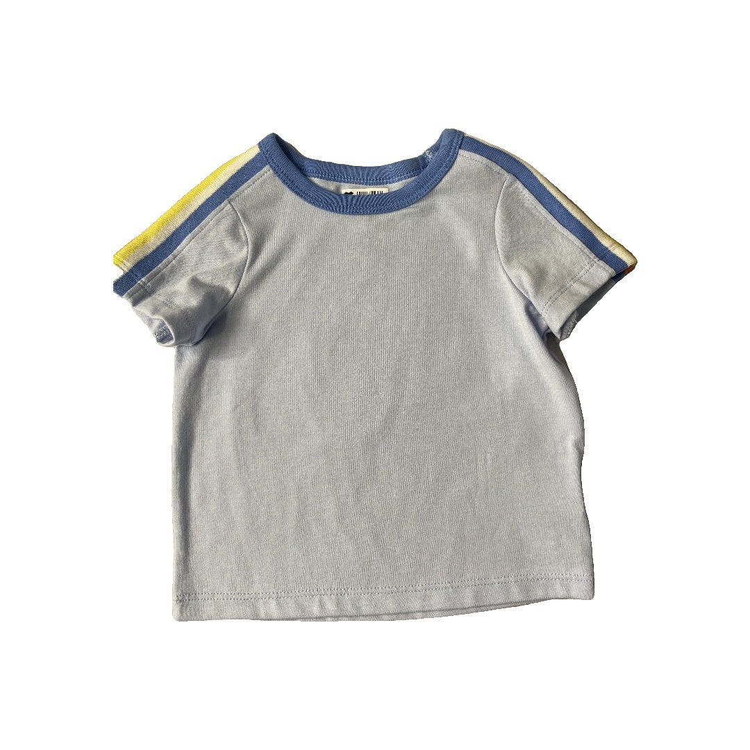 Cat and Jack Unisex Light Blue T-Shirt Size: 6-9 months Light Blue