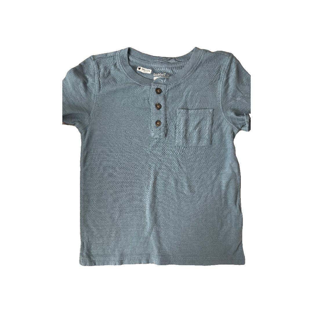 Cat & Jack Unisex Light Blue T-Shirt Size: 4T Light Blue