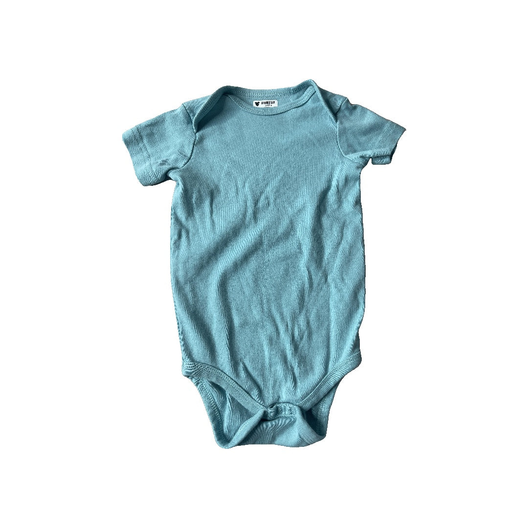 Primary Unisex Light Blue Onesie Size: 18-24 months Light Blue