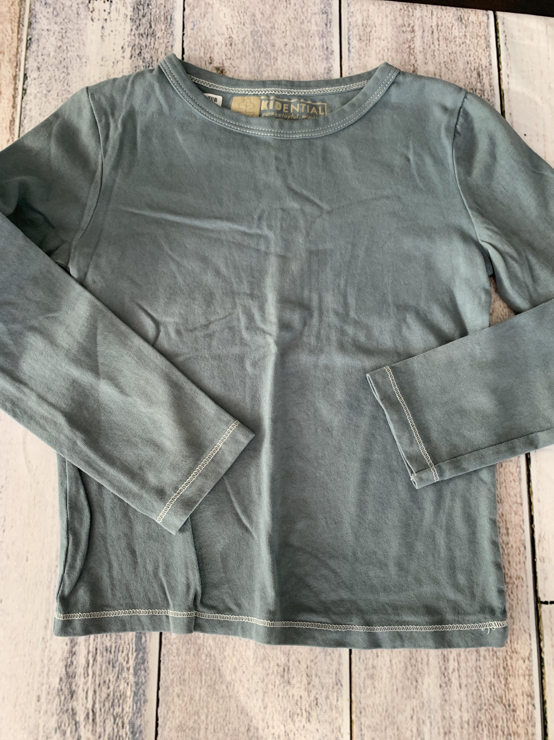 Kidential Boys Light Blue Long Sleeve T-Shirt Size: 6 Light Blue