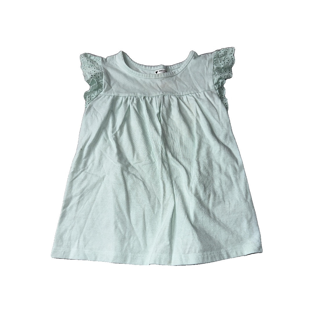 Cat & Jack Girls Light Blue Tank Top Size: 5 Light Blue
