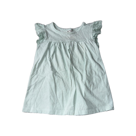 Cat & Jack Girls Light Blue Tank Top Size: 5 Light Blue