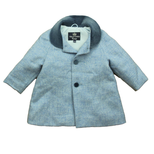 Trotters Heritage Boys Light Blue Sports Coat Size: 12-18 Months Light Blue