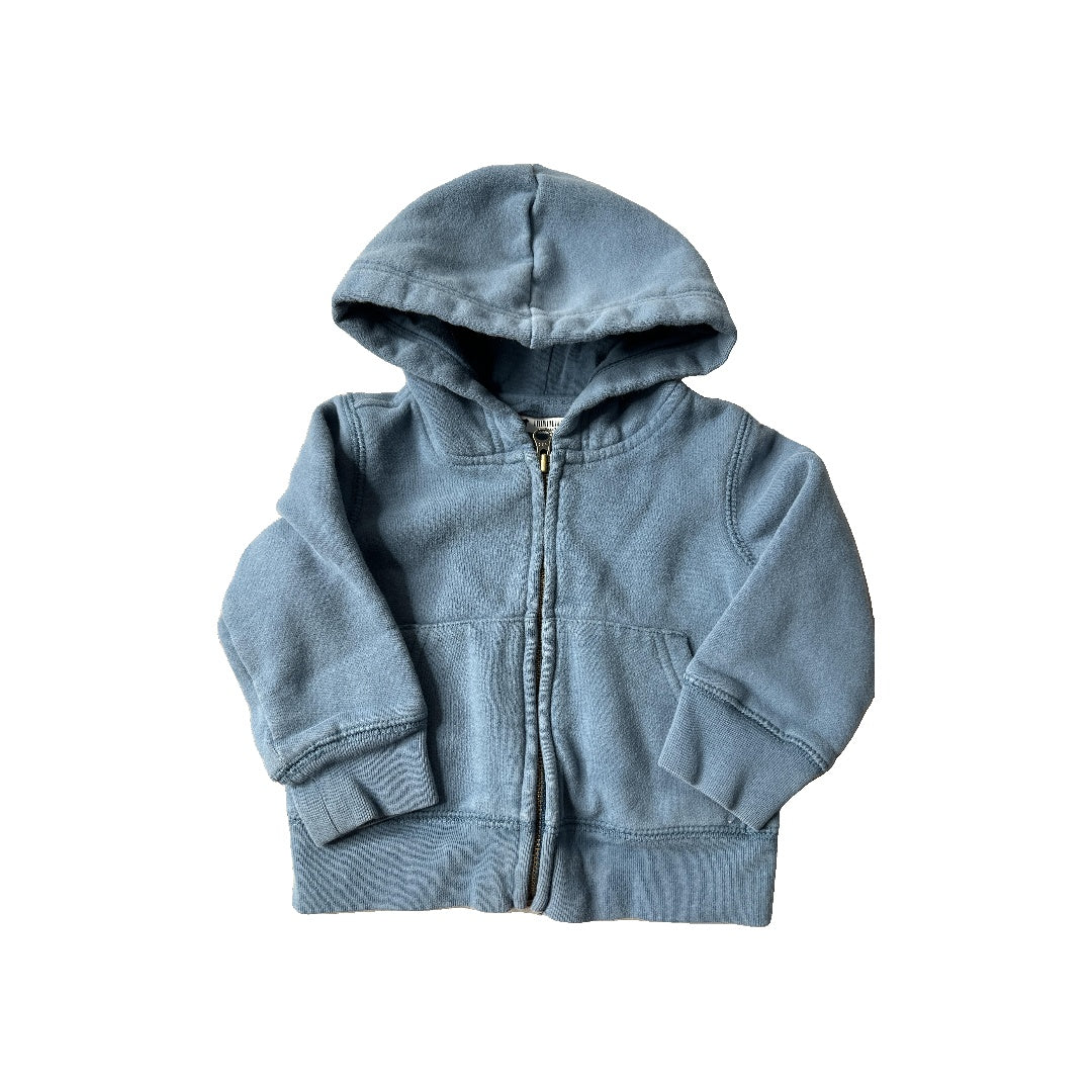 Primary Unisex Light Blue Hoodie Size: 6-12 months Light Blue