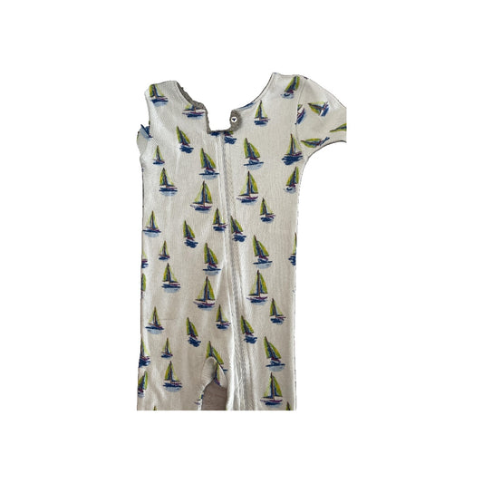 Burt's Bees Unisex Light Blue Pajamas Size: 18 months Light Blue