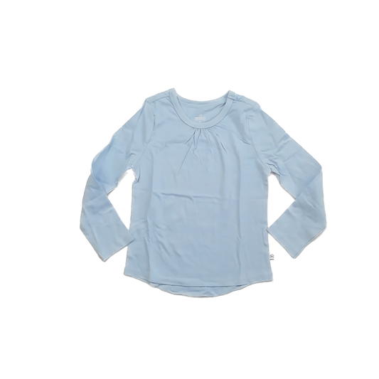 Honest Baby Clothing Girls Light Blue Long Sleeve T-Shirt Size: 5T Light Blue