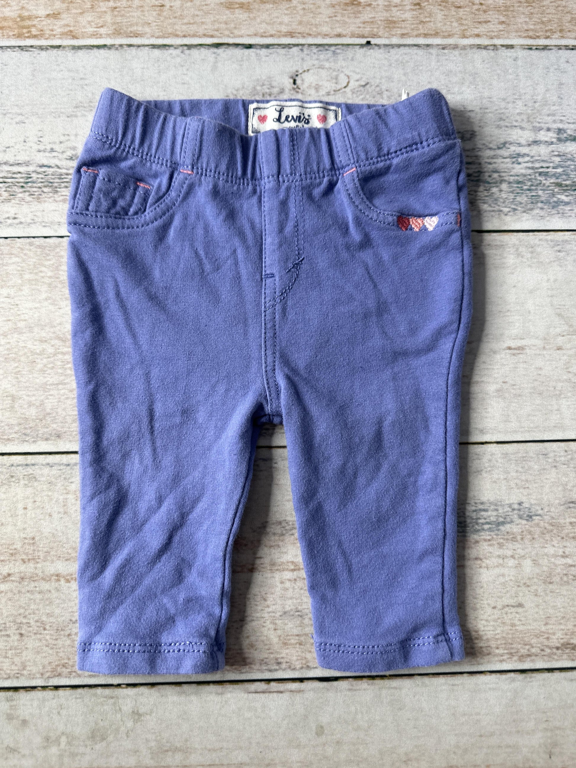 Levis Girls Light Blue Pants Size: 3-6 months Light Blue