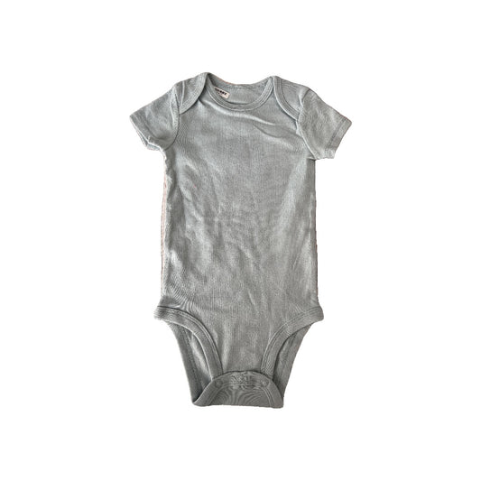 Carters Boys Light Blue Onesie Size: 6 months Light Blue