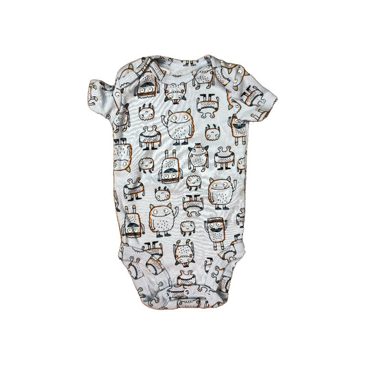 Carters Unisex Light Blue Onesie Size: Newborn Light Blue