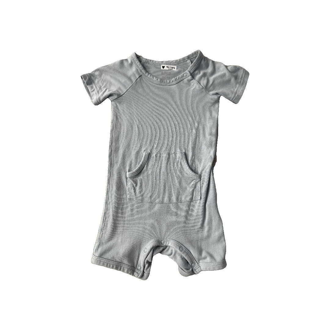 Kyte Unisex Light Blue Romper Size: 12-18 months Light Blue