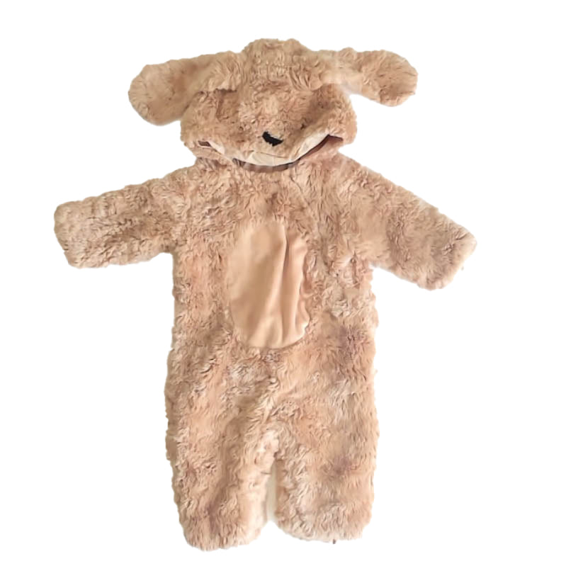 Pottery Barn Unisex Light Brown Bunny Costume Size: 0-6 Months Light Brown Bunny