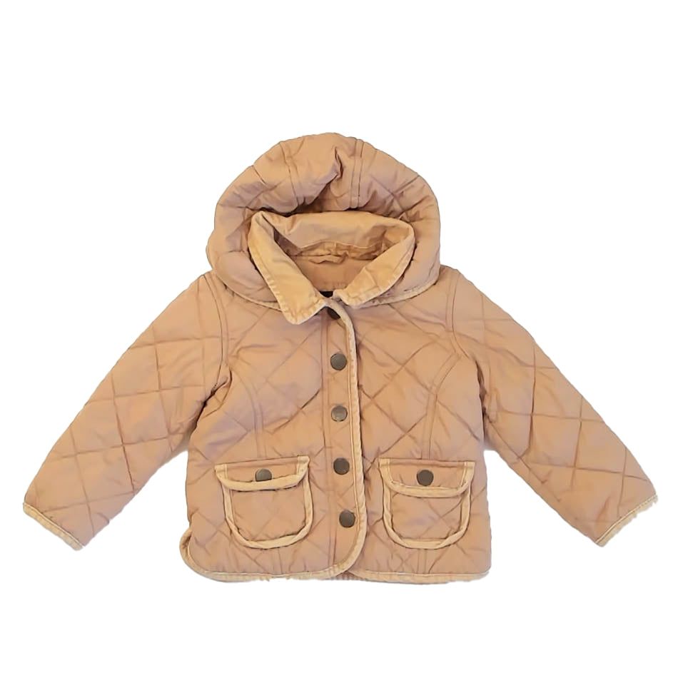 Gap Girls Light Brown Jacket Size: 3T Light Brown