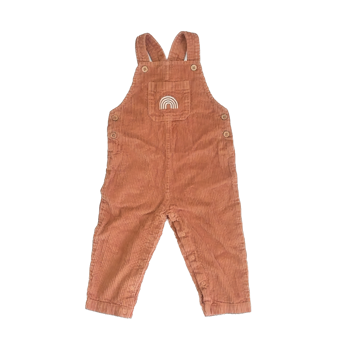 Kite Unisex Light Brown Overalls Size: 3Y Light Brown