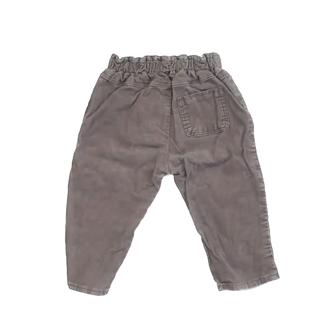 Zara Girls Light Brown Pants Size: 9-12 Months Light Brown