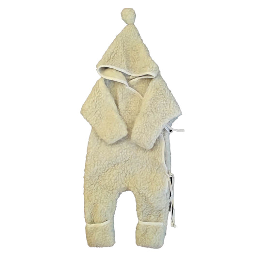 binibamba Girls Light Gray Bunting Size: 3T Light Gray