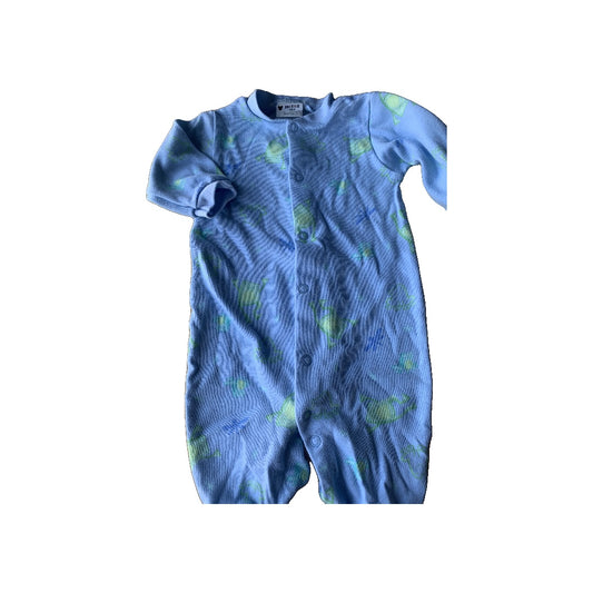 Boys light green | animals | Light Blue Pajamas Size: 6-12 months light green | animals | Light Blue