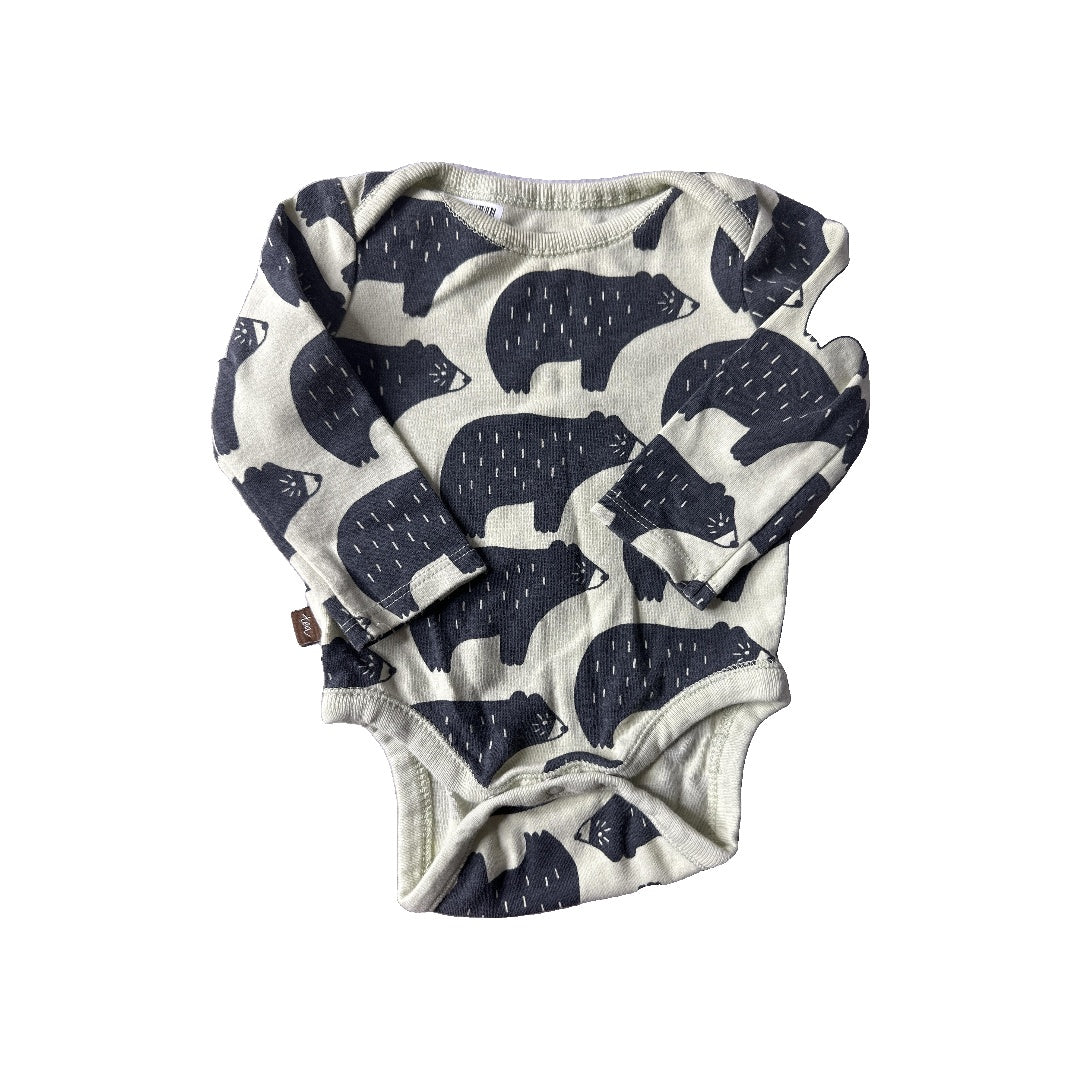 Tea Unisex light green | bears Onesie Size: 0-3 months light green | bears