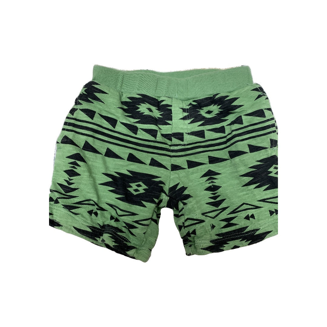 Splendid Boys light green | Black | Pattern Shorts Size: 3-6 months light green | Black | Pattern