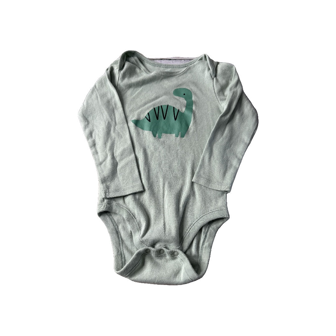 Mighty Unisex light green | Dinosaur Onesie Size: 24 months light green | Dinosaur
