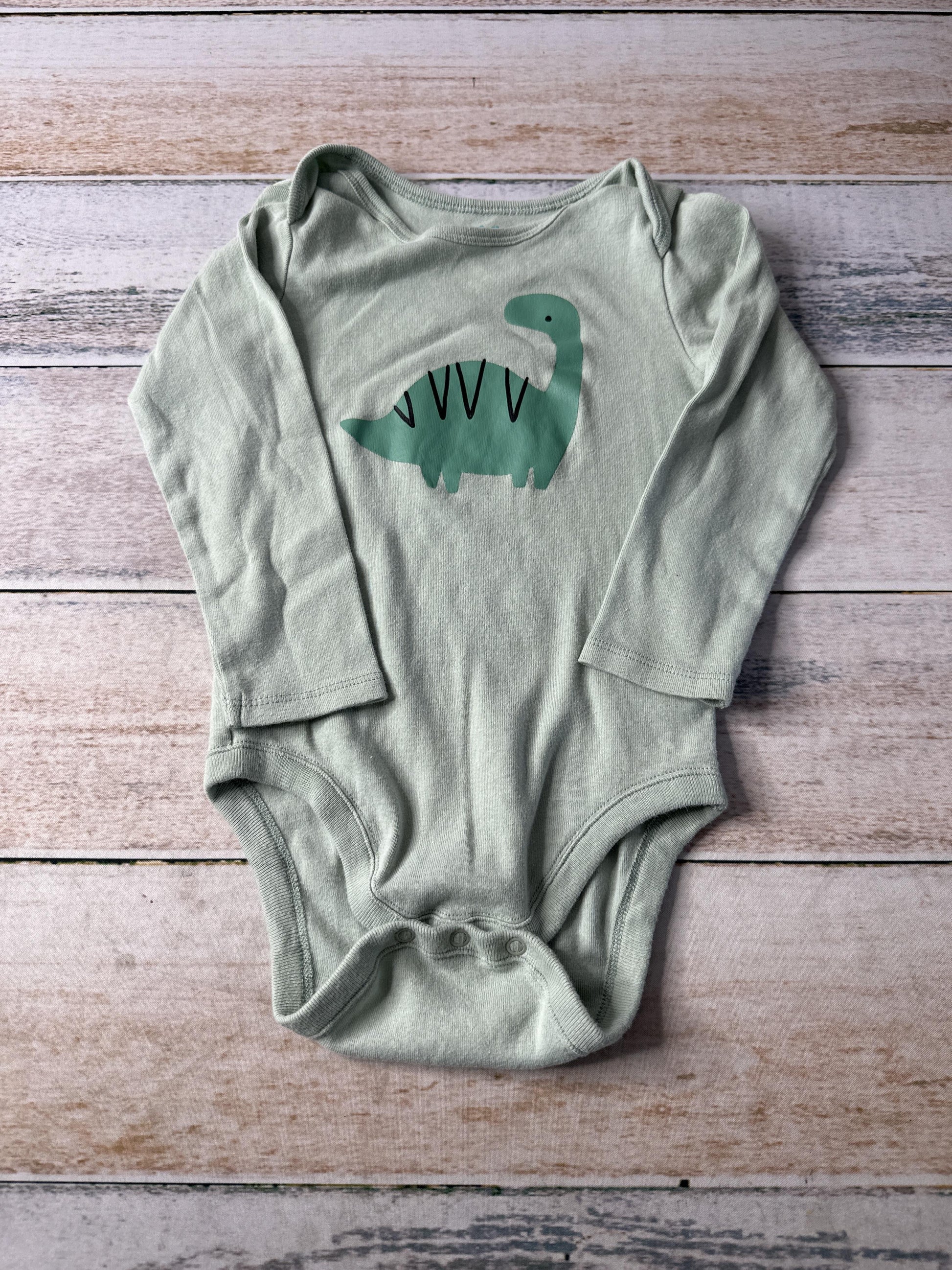Mighty Unisex light green | Dinosaur Onesie Size: 24 months light green | Dinosaur