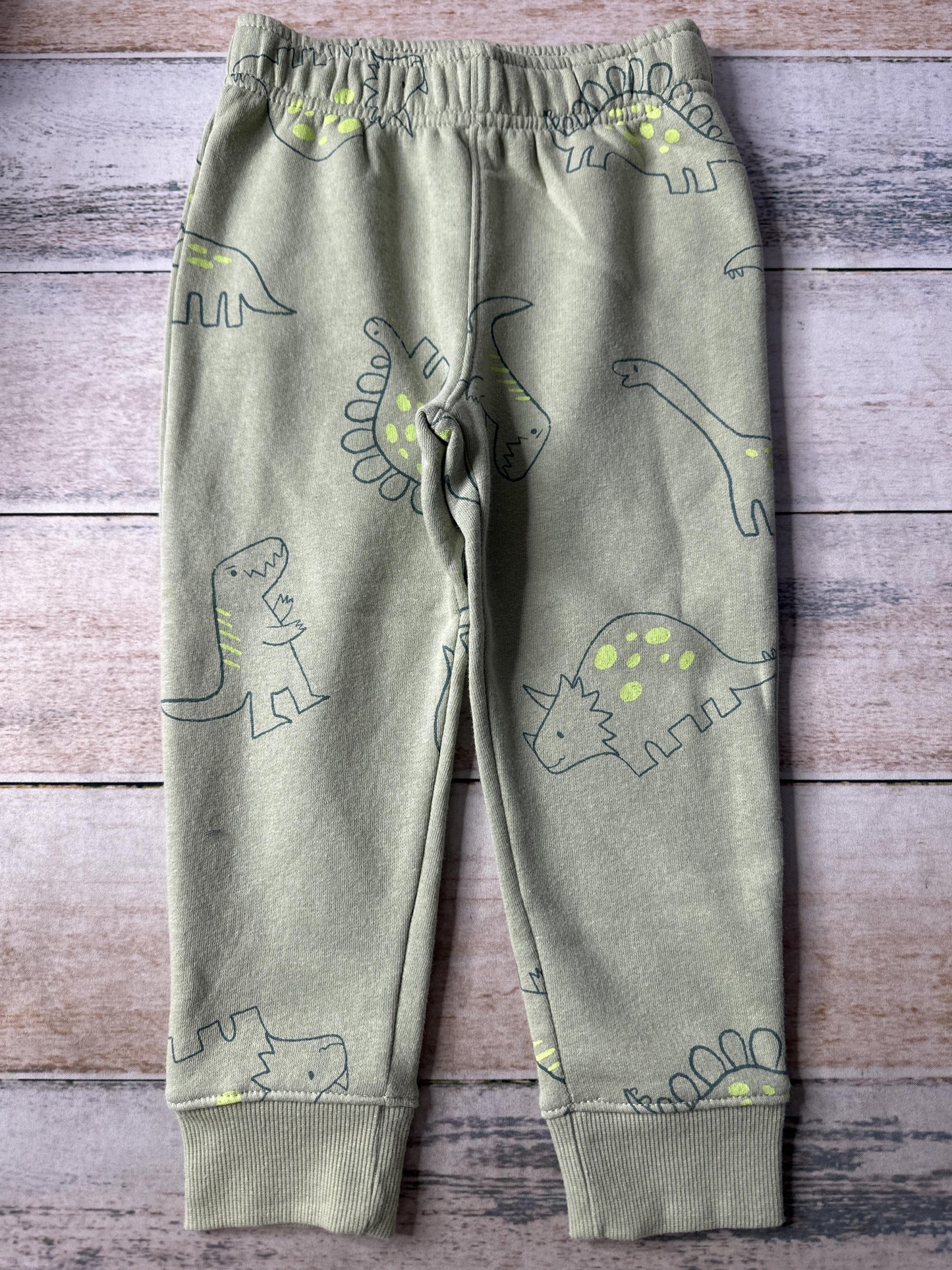 Cat & Jack Boys light green | Dinosaur Pants Size: 3T light green | Dinosaur