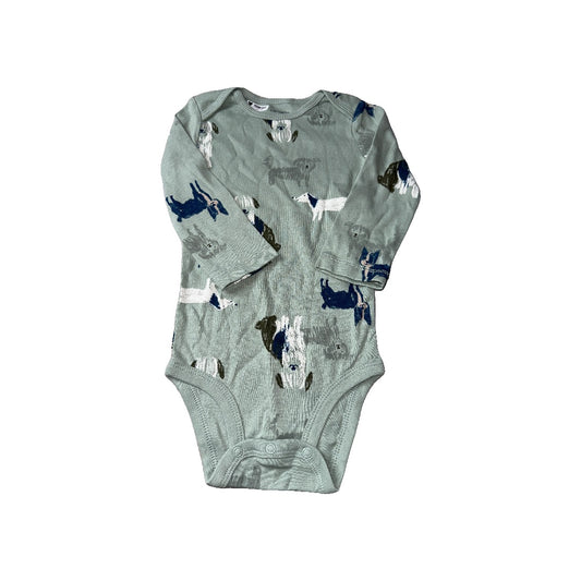 Carters Boys light green | Dogs Onesie Size: 18 months light green | Dogs