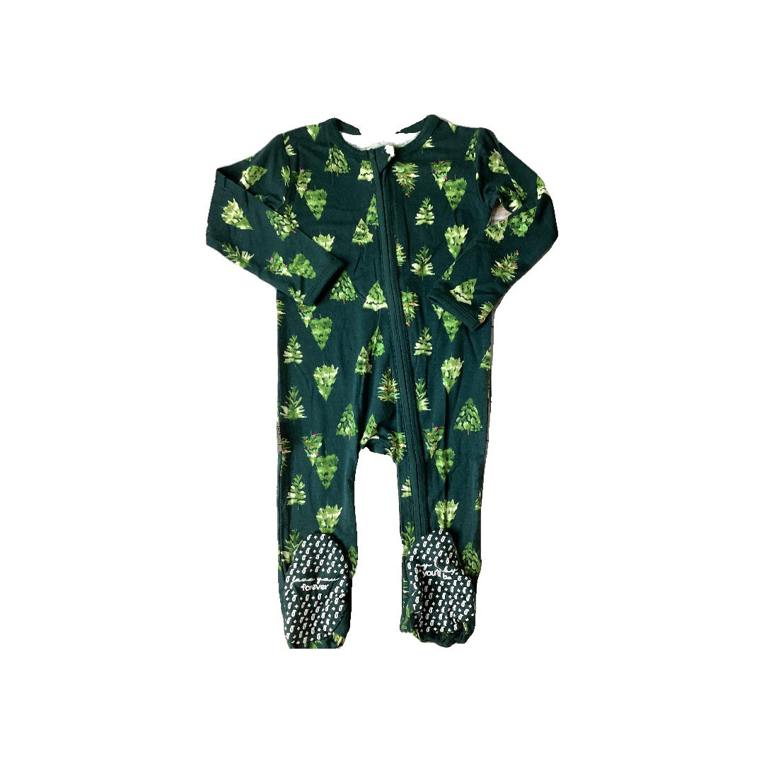 Joss and J Unisex light green | Forest Green Pajamas Size: 18 months light green | Forest Green