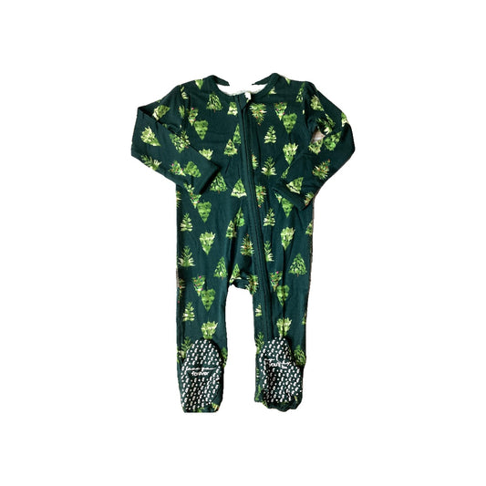 Joss and J Unisex light green | Forest Green Pajamas Size: 18 months light green | Forest Green