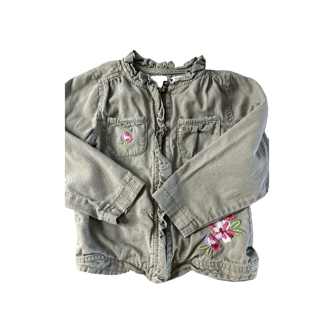 Girls light green | Forest Green Button Down Short Sleeve Size: 4T light green | Forest Green