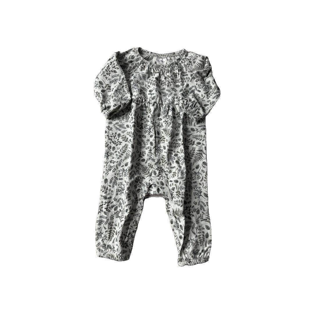 City Mouse Girls light green | Forest Green Long Sleeve Outfit Size: 3-6 months light green | Forest Green