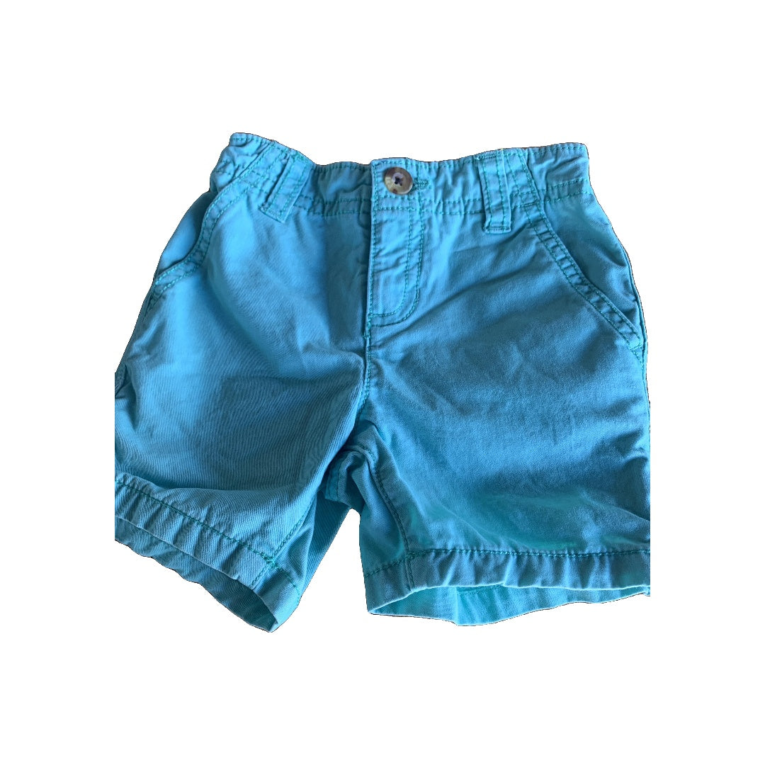 Crazy 8 Unisex light green | green Shorts Size: 12 months light green | green