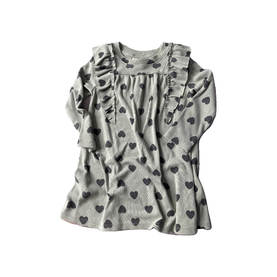 Cat & Jack Girls light green | Hearts Dress Size: 3T light green | Hearts