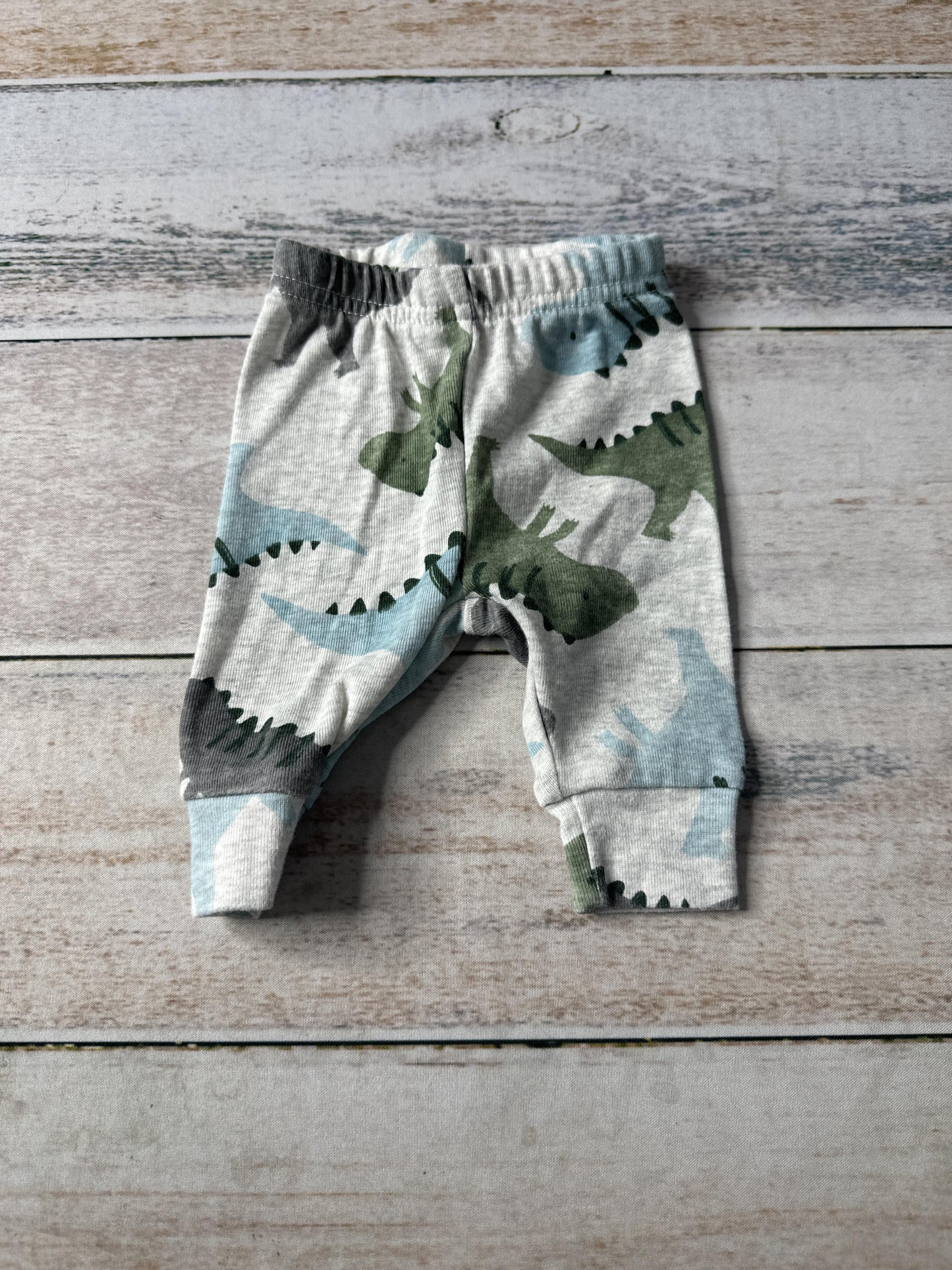Carters Boys light green | Light Blue | Grey Pants Size: Newborn light green | Light Blue | Grey
