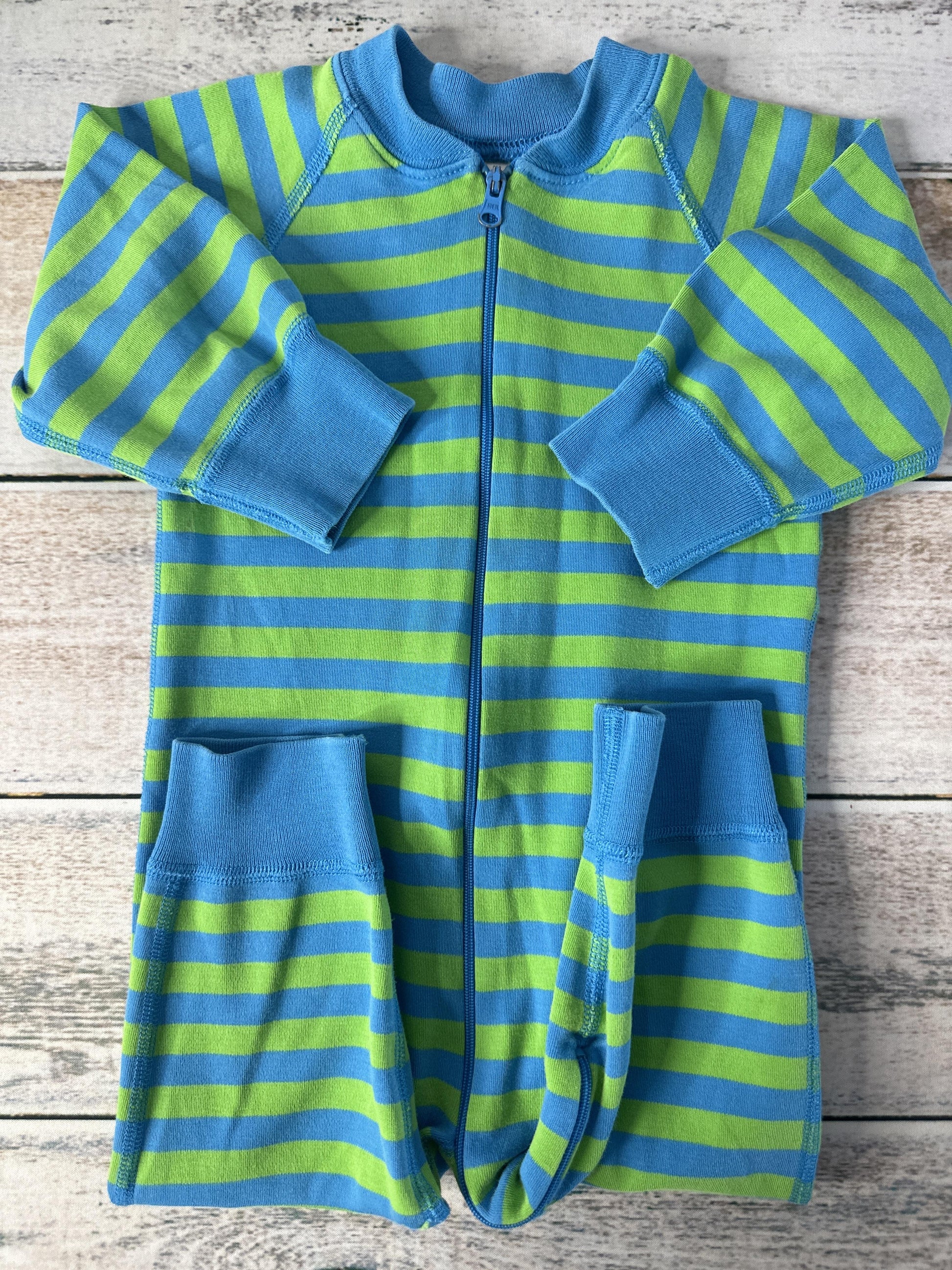 Hanna Andersson Unisex light green | Light Blue Pajamas Size: 18 months light green | Light Blue